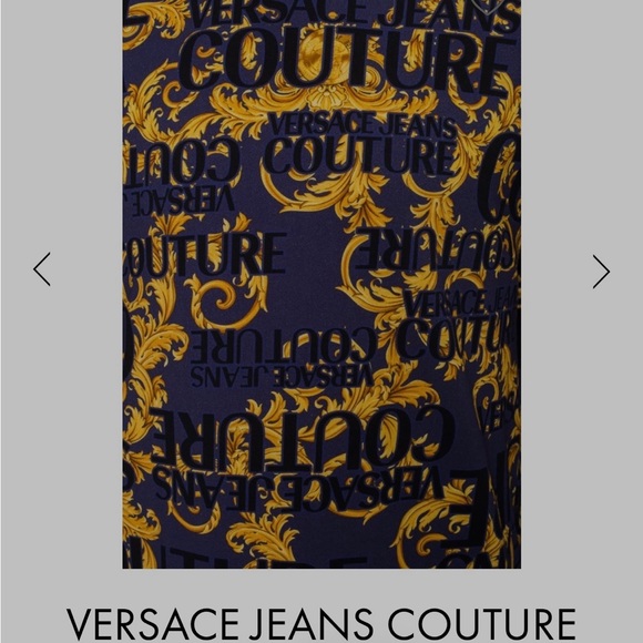 Versace Jeans Couture
Men's Black Baroque Print Hoodie - Picture 4 of 5